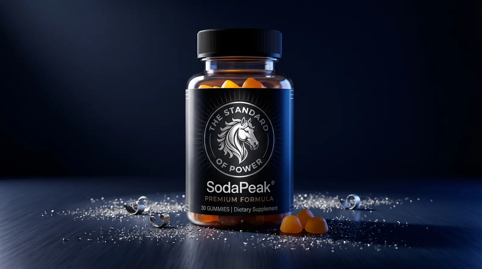 Male Performance Gummies | SodaPeak: Sustained Energy & Drive